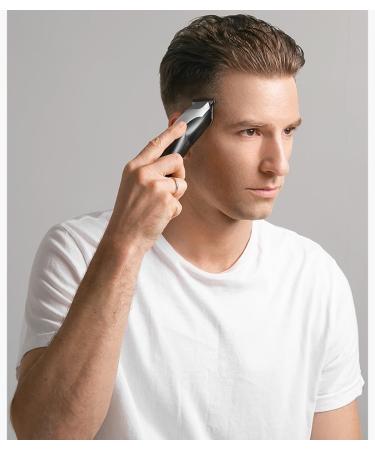 Hair Clippers for Men USB Electric Hair Clippers Men Rechargeable Cordless Close Cutting T-Blade Hair Trimmer with 3 Combs Black Set - Buy Online on GoSupps.com