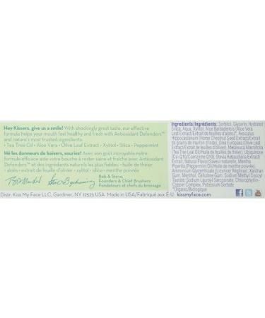 Kiss My Face Whitening Gel Toothpaste 4.5 Oz - Brighten Your Smile | International Shipping Available - Buy Online on GoSupps.com
