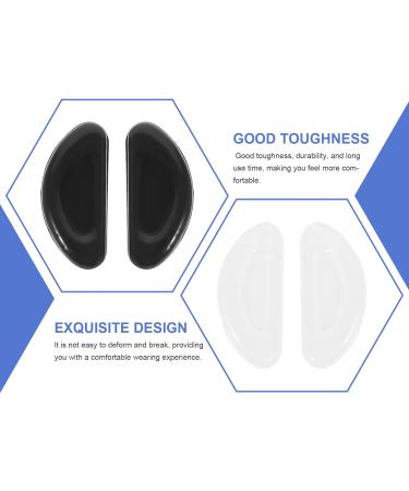 Healvian 20 Pairs Silicone Nose Pads for Glasses | Slipproof & Comfortable Nasal Cushions for Schnapps Glasses | Air Chamber Nose Protection Accessories - Buy Online on GoSupps.com