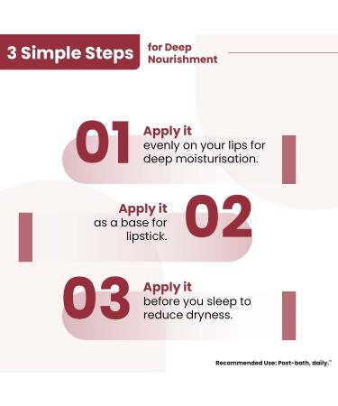 Buy Tinted Cherry & Rosehip Vegan Lip Balm SPF 20 - Moisturizing for Dark Dry Lips with Vitamin E & Shea Butter - Unisex All Skin Types - 5gm - Buy Online on GoSupps.com