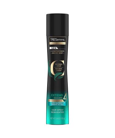 Tresemme Compressed Micro Mist Hair Spray - Extend Hold Level 4 - 5.5 oz (155g) - Pack of 4 Cans - Buy Online on GoSupps.com