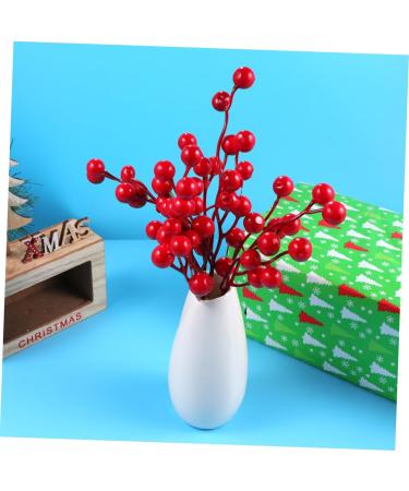 ABOOFAN 48 Pcs Christmas Greenery Garland Christmas Party Favors Artificial Pine Picks Christmas Floral Picks Red Berries Picks Christmas Berry Picks Diy Artificial Pine Tree Branch - Buy Online on GoSupps.com