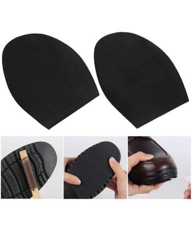 Non-Slip Sole Shoe Pads - Rubber Heels & Outsoles Protector for Wear-Resistant Anti-Skid Repair (Black) - International Shipping Available - Buy Online on GoSupps.com