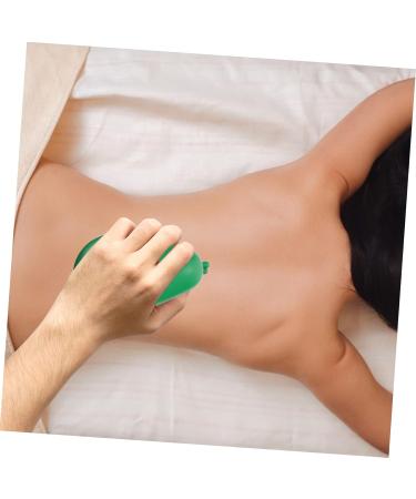 Gleavi 3 STK Massage Ball Set - Fitness Massage Device for Fascia Muscle Relief and Foot Massage - Body Roller for Ultimate Relaxation - Green 11x6.5cm - Buy Online on GoSupps.com