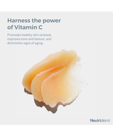 Neutriderm C Scrub - Non-Comedogenic Anti-Aging Exfoliating Facial Scrub | Deep Pore Cleanser for All Skin Types 50g - Buy Online Internationally - Buy Online on GoSupps.com