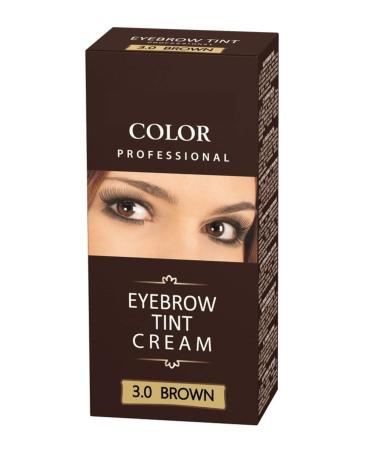 Henna color 3.0 brown cream for eyebrows hen eco up to 4 weeks of color intensity professional eyebrow color creamy henna color kit 15g + 15g - Buy Online on GoSupps.com