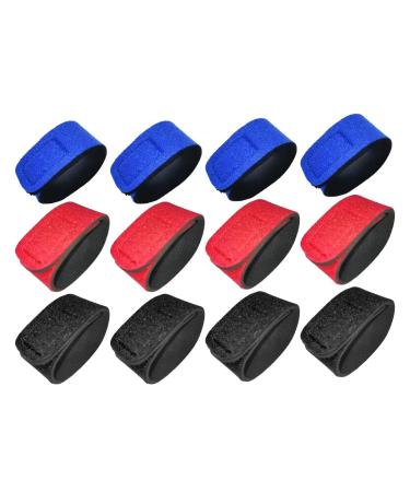 Ebho 12 pieces of fishing pocket rod straps fishing fishing rods straps fishing rod belt fishing straps elastic rod with fishing rod band