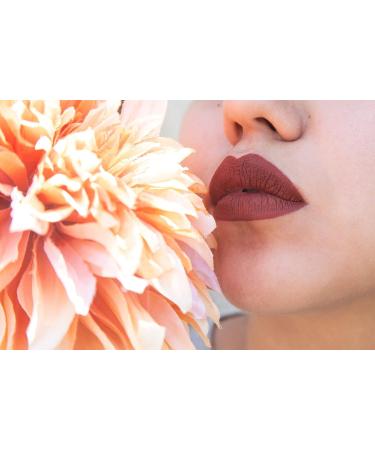 Suavecita Lipgrip Matte Liquid Lipstick - Devoted Blood Red Color - Buy Online on GoSupps.com