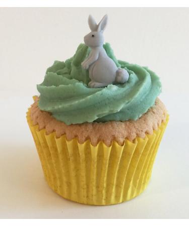 6 Mixed Colour Sugar Bunnies- Edible & Handmade with Love in The UK! - Buy Online on GoSupps.com