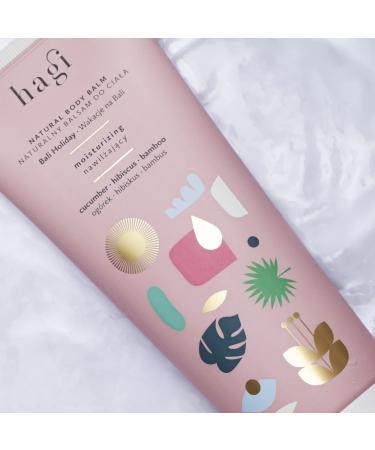 Hagi Bali Holiday Body Lotion | Natural Moisturizer with Monoi Oil Shea Butter & Apricot Kernel Oil | Vegan & Soothing | 200 ml - Shop Internationally - Buy Online on GoSupps.com