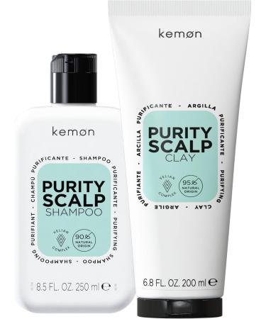  Kemon Kemon - Purity Scalp Clay purifying treatment clay-based absorbs excess sebum prevents the buildup of pollutants 200 ml - Buy Online on GoSupps.com
