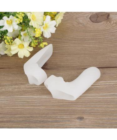 2 Pcs Gel Silicone Toe Separator Bunion Straighteners for Women | Toe Straightener Alignment for Feet - Buy Online on GoSupps.com