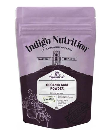 Indigo Herbs Organic Raw Acai Berry Powder 50g