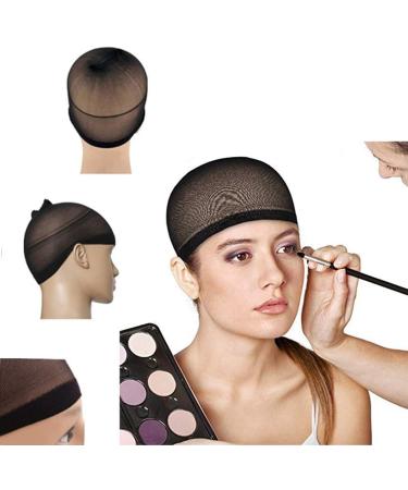 6pcs Soft Comfortable Stretchy Nylon Wig Cap Unisex Wig Stocking Cap Hair Cup for Women and Men Black - Buy Online on GoSupps.com