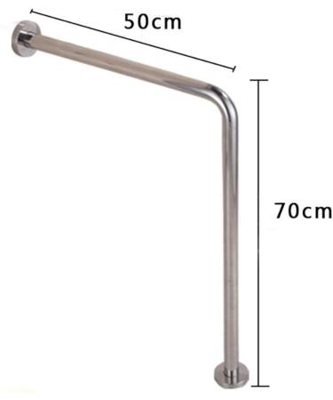 Bathroom Grab Bar Anti-Slip Grab Rails L right angle Towel Rails Safety Shower Handrails Toilet handrail - Buy Online on GoSupps.com
