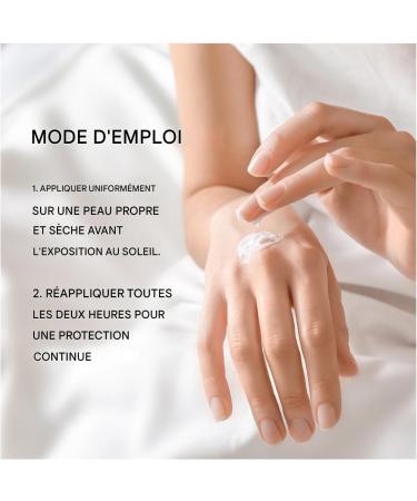 Cr me Solaire - 60 ml Lotion cran Solaire pour le Visage et le Corps | Cosm tique R sistante la Transpiration Absorption Rapide pour Plage Randonn e Alpinisme Cyclisme en Ext rieur - Buy Online on GoSupps.com
