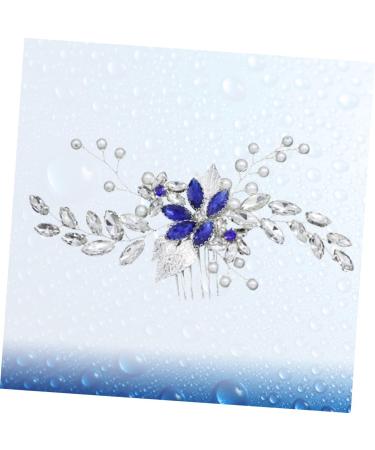 FRCOLOR bridal hair comb bridal comb headpiece clip wedding hair comb jewelry comb bride wedding hair accessories bridal flower comb wedding side comb pearl bridal comb Miss dress crystal - Buy Online on GoSupps.com