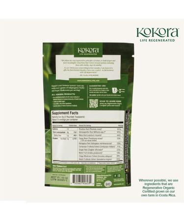 kokora Immune Power - Daily Immune Defense with Organic Ashwagandha Adaptogens & Super Mushroom Blend Coffee Alternative - Buy Online on GoSupps.com