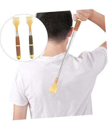 Beavorty Retractable Back Scratchers - 4-Pack Telescopic Itching Tools for Ultimate Relief | Green Body Scratch Grate - Buy Online on GoSupps.com