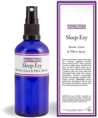 Vitali-Chi Lavender Oil Pillow Spray Mist for Deep Sleep | Air Freshener for Room Bed Linen Carpet Fabric Spray & Home Fragrance | Contains Lavender & Chamomile Essential Oils - 50 ml Chamomile & Lavender - Buy Online on GoSupps.com