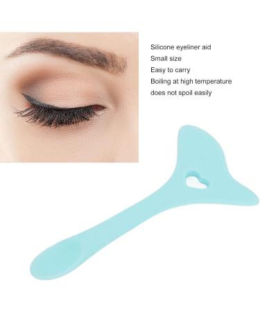 Eyeliner Aid Tool Reusable Silicone Eyeliner Winged Aid Tool Multifunctional Eyeliner Stencil Drawing Applicators Tool(Blue) - Buy Online on GoSupps.com