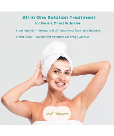 Facial Wrinkle Remover Strips - 256pcs Anti-Aging Patches & Chest Pad for Smooth Skin - Buy Online on GoSupps.com