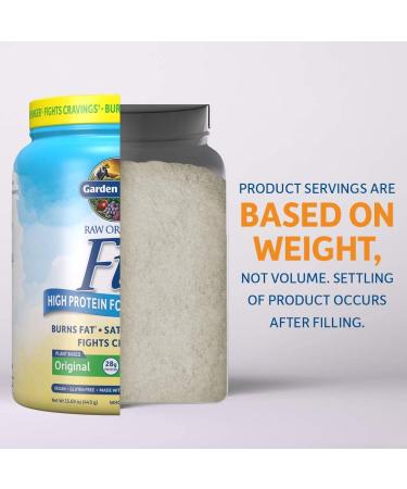 Garden of Life RAW Organic Fit Protein Powder for Weight Loss - 15.1 oz - Buy Online on GoSupps.com