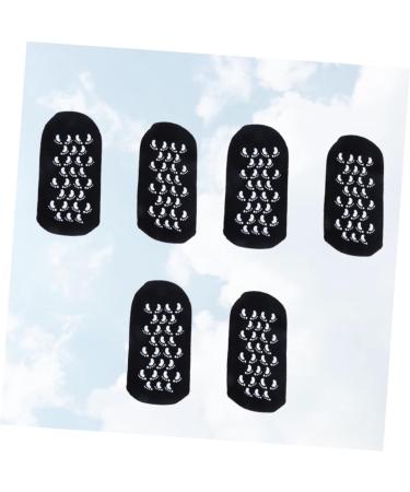 POPETPOP 3 Pairs Foot Care Socks Spa Gel Socks Shallow Mouth Socks Feet Care Ultimate Socks for Dry Cracked Skin on Feet Foot Socks Cotton Boat Socks Black Gel moisturizing Socks - Buy Online on GoSupps.com