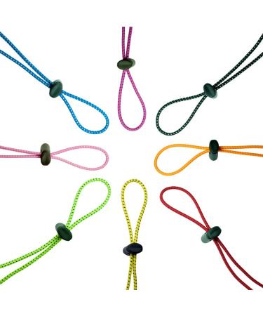 Flow Goggle Strap Kit (2-Pack) - Jet Black Replacement Bungee Cord Straps - Buy Online on GoSupps.com