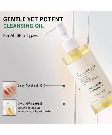 Huile Nettoyante Contr le des Pores Nettoyage Profond des Pores Obstru s R duction de la Taille Visible des Pores Contr le de l'Exc s de S bu Laisse une Peau Lisse et clatante Sans R sidu Gras - Buy Online on GoSupps.com