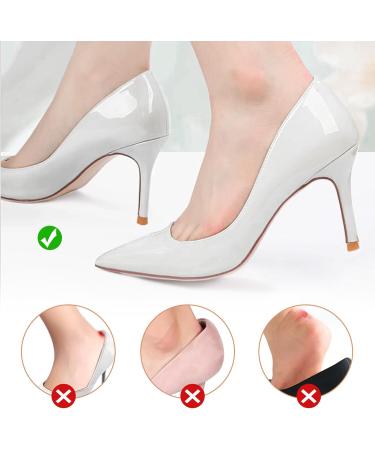 Prevent Friction with Nitaiun Silicone Heel Pads - 6 Pairs of Cushioned Comfort for Women s High Heels - Buy Online on GoSupps.com