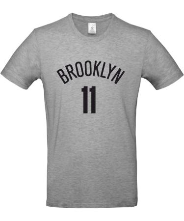HoB Kyrie Irving NBA Basketball T-Shirt - Brooklyn Nets 2019/2020 - Grey Men's Large - International Shipping Available - Buy Online on GoSupps.com