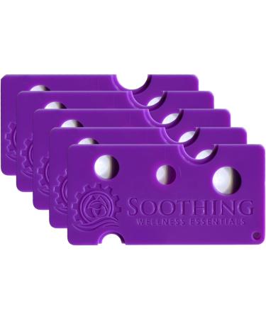 Buy Soothing Wellness Essentials 5 Pack Essential Oils Opener Key Tool Set - Orchid Purple | Perfect Accessory for Roller Balls & Bottle Caps | International Shipping Available - Buy Online on GoSupps.com