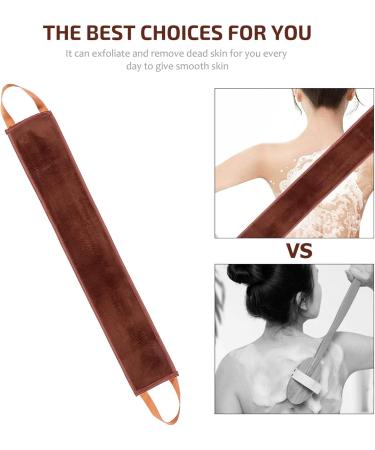 Healifty 1 Piece Back Beautify Tape Lightweight Care Tool for Body Lotion Suntan Oil Brown for Home Travel Massage Back - Buy Online on GoSupps.com