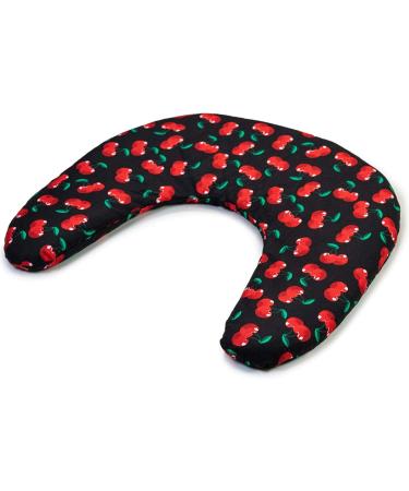 Cherry Stone Neck Pillow 30x33 - Cherry-Black Heat Pad for Neck Relief | Best Neck Pillow for Comfort & Relaxation - Buy Online on GoSupps.com