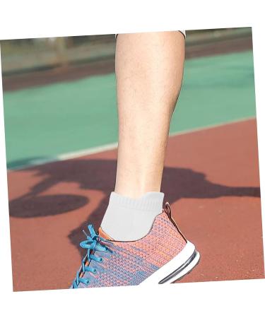 FRCOLOR 4 Pairs Combed Cotton Socks Low-cut Liners Socks Running Cotton Socks Unisex Socks Unisex Stockings Sports Breathable Stockings Running Socks Low-cut Liner Socks Unisex Ankle Socks White Grey 21x5x0.3cm - Buy Online on GoSupps.com