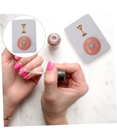 Beatifufu 1 Set Manicure Practice Base Nail Tip Stands Nail Tip Holder Nail Practice Stand Nail Tip Display Stand Nail Art Stand Nail Display Stand Nails Tip Display Holder Nail Accessories - Buy Online on GoSupps.com