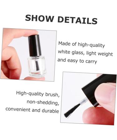SOIMISS Lot de 25 Flacons Vides pour Vernis Ongles 5Ml en Verre Transparent Bouchon Aluminium lectrolytique Flacon Rechargeable pour Manucure Rangement Peinture Accessoires Nail Art - Buy Online on GoSupps.com