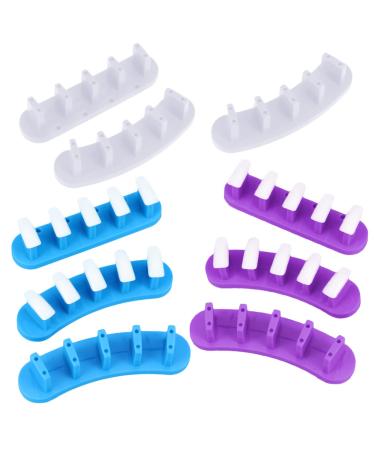 Ipetboom 3 Manicure Practice Display Stand Nail Implements Nail Practice Rack Manicure Nail Display Manicure Practice Finger Nail Painting Tools Nails Tools Nail Piece Lotus Seat