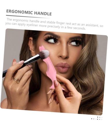 MAGICLULU 6 Pcs Silicone Beauty Ruler Resin Molds Tool Eyeshadow Eyeliner Guide Stencils Make up Orthotics - Buy Online on GoSupps.com