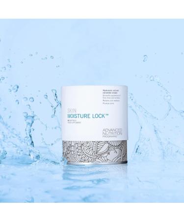Advanced Nutrition Program Skin Moisture Lock Hyaluronic Acid with Ceramides Supplement 60 Capsules Supports youthfullooking skin for hydrated plump complexion - Buy Online on GoSupps.com