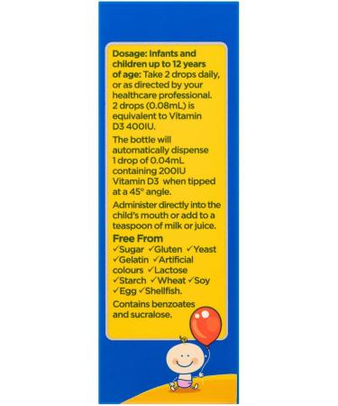 Ostevit-D Children's Oral Drops 15ml | Premium Vitamin D Supplement for Kids - Boost Immunity & Bone Health - Buy Online on GoSupps.com
