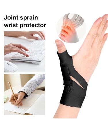 Tendon Sheath Wrist Brace for Keyboard Players Thumb Pain Relief Protector Sleeve Support Discomfort Injuries Protective Healing Black B - Buy Online on GoSupps.com