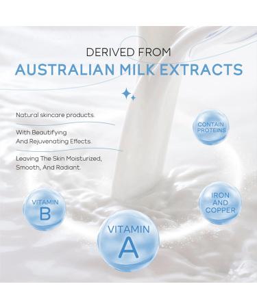 Eye Cream With Milk And Hyaluronic Acid Under Eye Cream For Dark Circles Puffy Eyes Triple Roll & Glow the Skin Around The Eyes Moisturising Anti-Wrinkle Anti-Aging Eye Creams - Buy Online on GoSupps.com