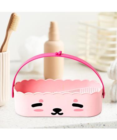 JAYIOLA 3 in 1 Makeup Brush Cleaner Bowl Cosmetic Brush Cleaning Tool Multifunctional Drying Rack for Beauty Salon pink - Buy Online on GoSupps.com