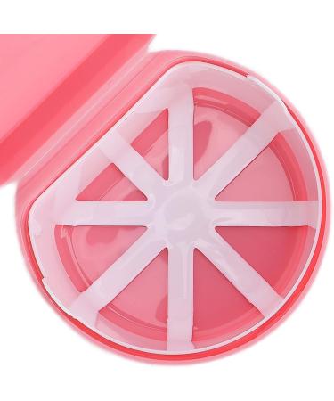 Buy 2Pcs Pink Denture Holder Case - Portable Partial Mouth Guard Container & Orthodontic Storage Box - Buy Online on GoSupps.com
