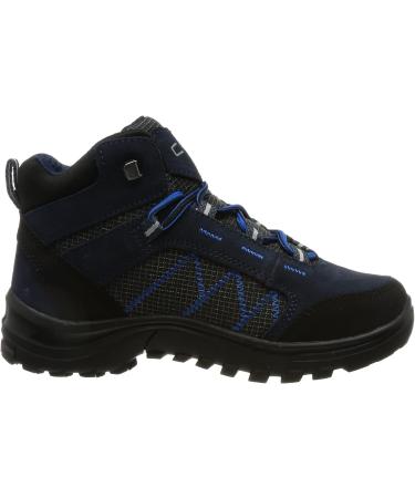 CMP Unisex Kids Thiamat Mid 2.0 Trekking Shoe WP - Black Blue 40 EU | Lightweight Waterproof Durable Hiking Footwear - Buy Online on GoSupps.com