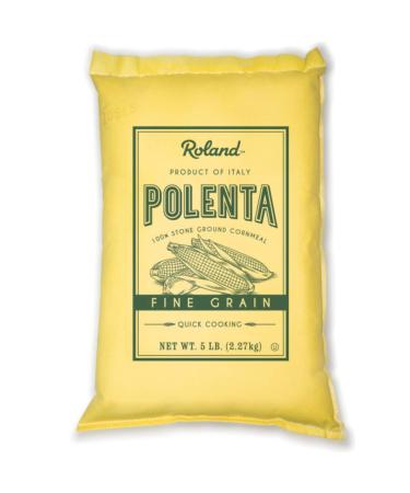Roland Foods Fine Grain Yellow Polenta from Italy, 5 Lb Bag