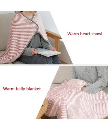Zilook Heated Blanket - Fast Heating Intelligent 5V Temperature Control Cozy Pink 1.1x0.7m for Office & Home Use - Buy Online on GoSupps.com