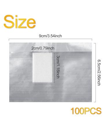 Sularpek 100 Pcs Foil Nail Wraps for Acrylic/UV/Gel Polish Removal - Lint Free Pads Included - Buy Online on GoSupps.com